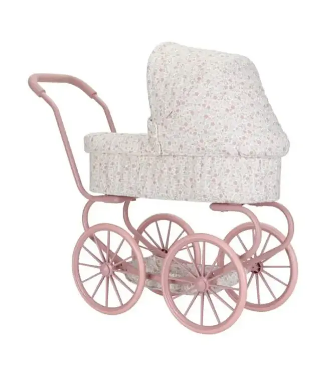 Little Dutch Toys Little Dutch Toys - Metalen Poppenwagen Soft Flowers
