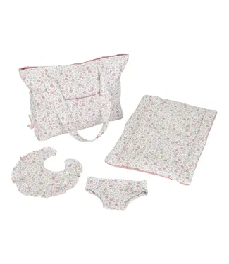 Little Dutch Toys Little Dutch Toys - Poppen verzorgingstas Soft Flowers