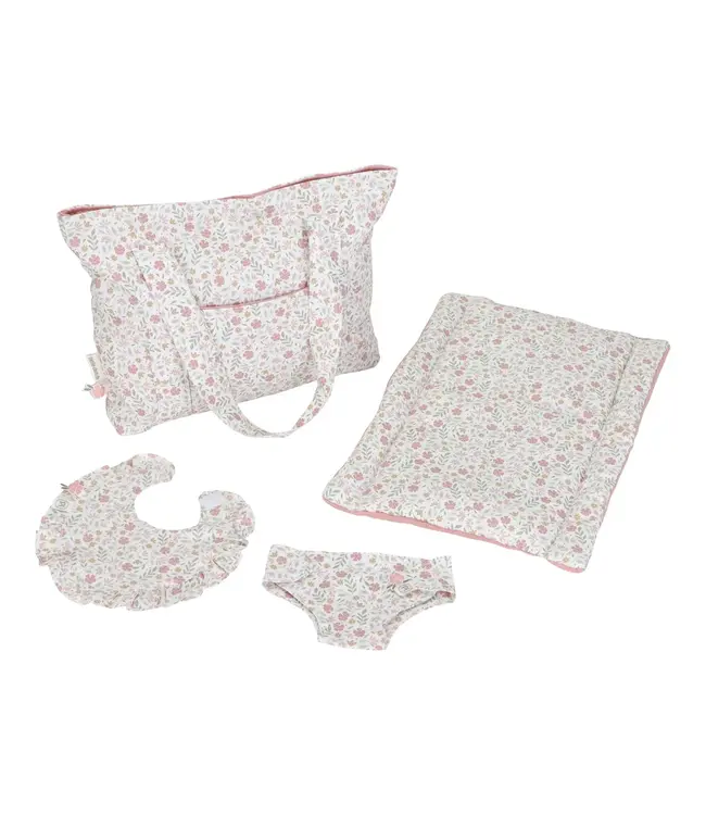 Little Dutch Toys Little Dutch Toys - Poppen verzorgingstas Soft Flowers   