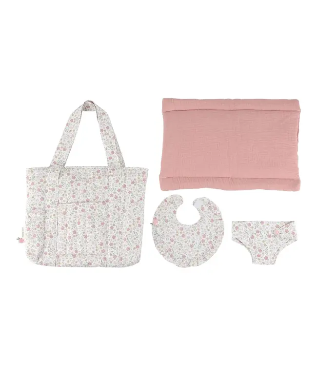 Little Dutch Toys Little Dutch Toys - Poppen verzorgingstas Soft Flowers   