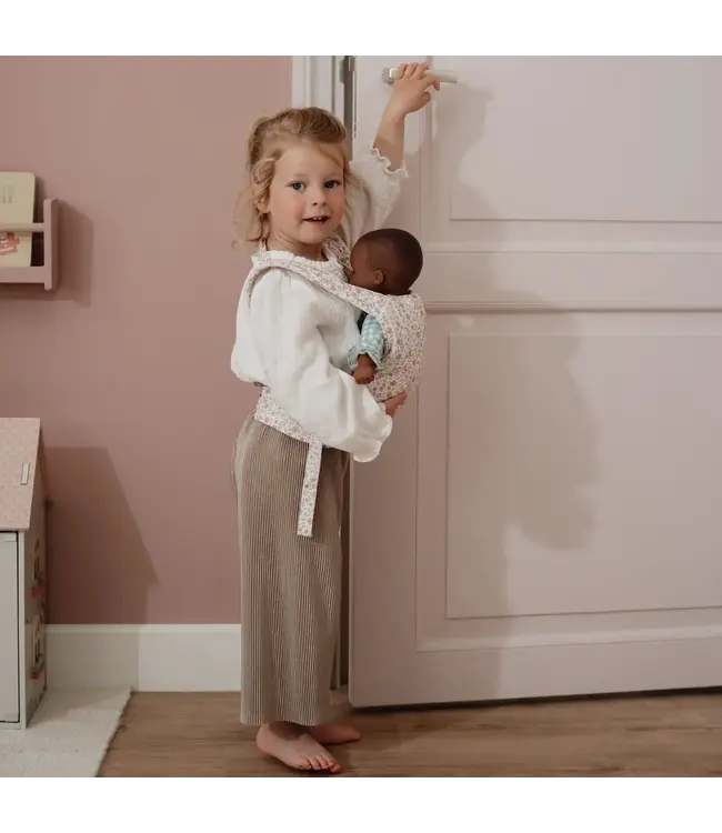 Little Dutch Toys Little Dutch Toys - Poppendraagzak Soft Flowers