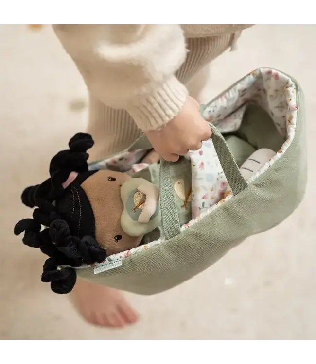 Little Dutch Toys Little Dutch Toys - Babypop in mandje Evi GRS