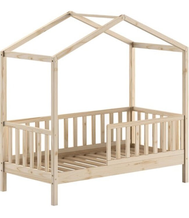 JAXX Jaxx - Dallas Junior Bed 70X140 Natuur (Lattenbodem Inbegrepen)
