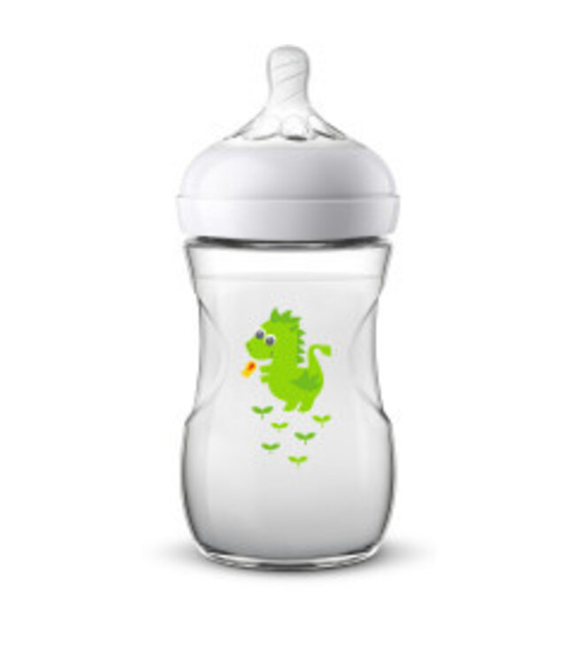 Philips-Avent Philips Avent - Natural zuigfles 260ml Draak