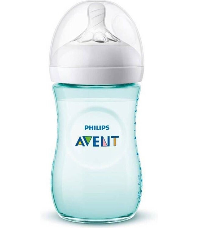 Philips-Avent Philips Avent - Natural Zuigfles 260ml Groenblauw