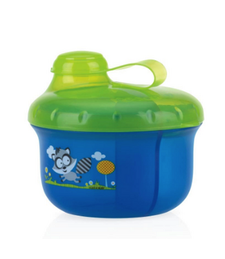 Nuby Nuby - Melkpoederdoosje blauw/groen