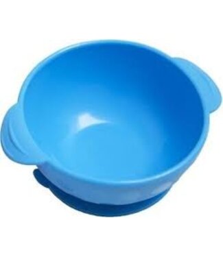 Nuby Nuby - Silicone Kom Met Zuignap - Blauw