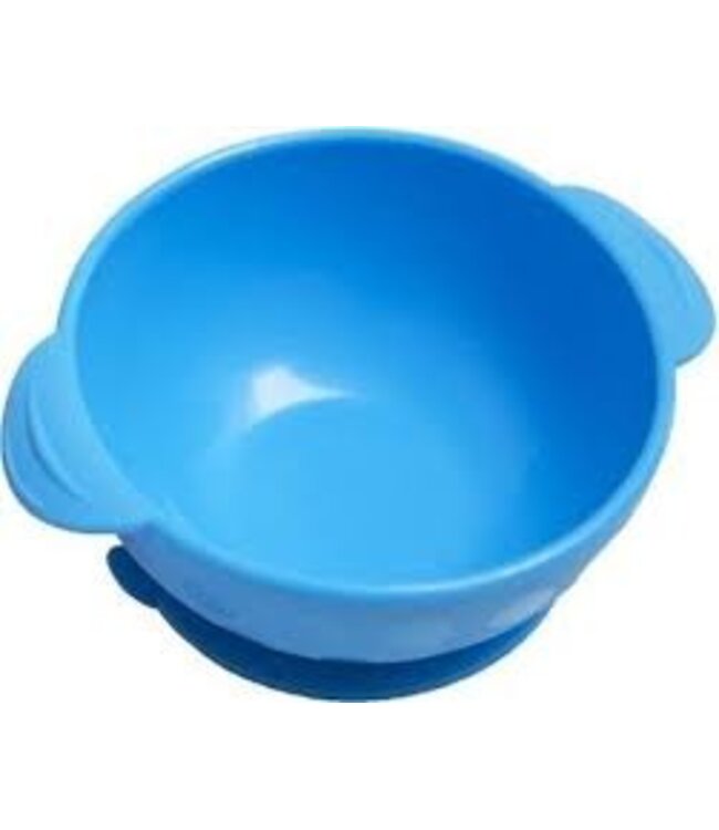 Nuby Nuby - Silicone Kom Met Zuignap - Blauw