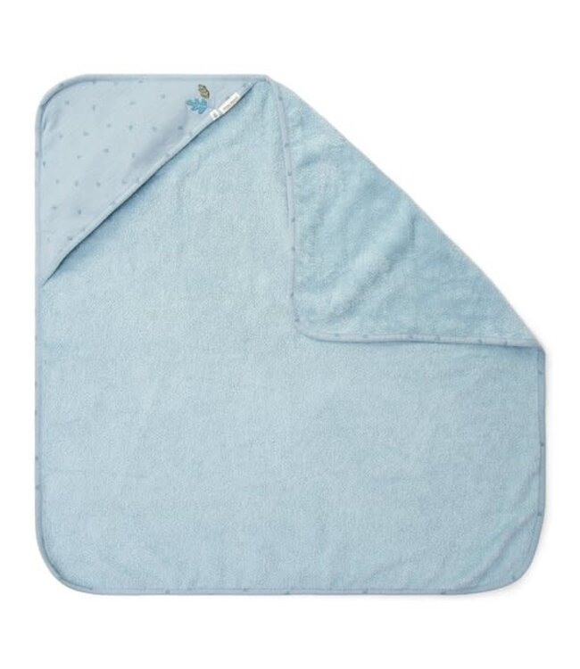 Little Dutch Little Dutch - Badcape - Pure Denim Blue - 100x100
