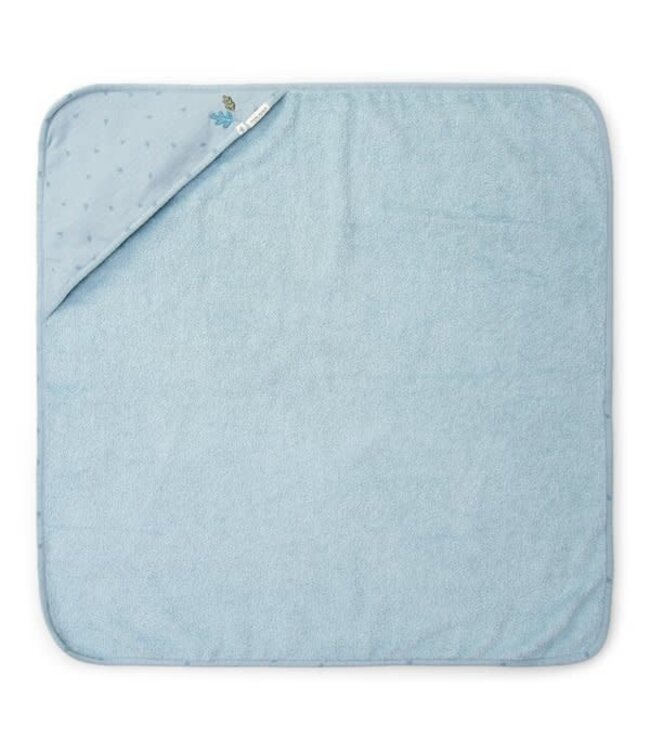 Little Dutch Little Dutch - Badcape - Pure Denim Blue - 75x75