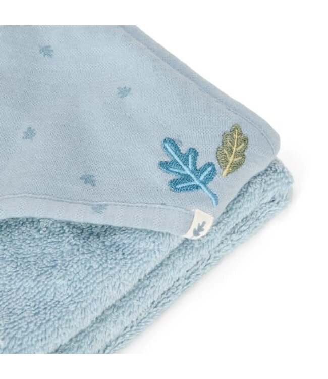 Little Dutch Little Dutch - Badcape - Pure Denim Blue - 75x75