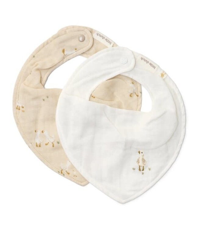 Little Dutch Little Dutch - Bandana slab set van 2 - Little Goose