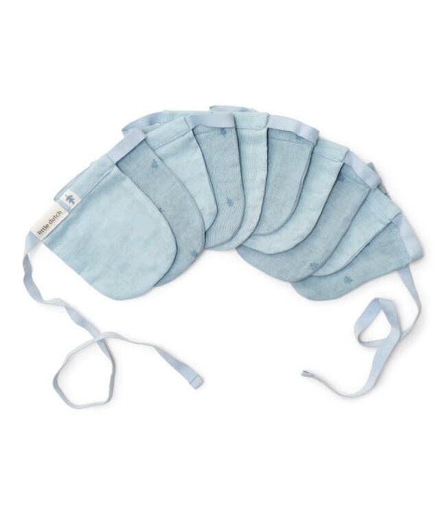 Little Dutch Little Dutch - Slinger met vlaggetjes - Pure Denim Blue