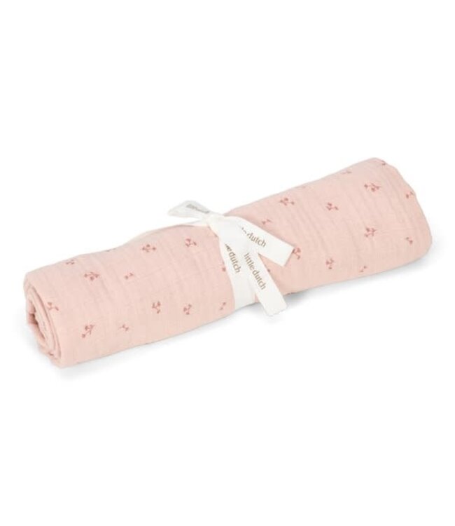 Little Dutch Little Dutch - Swaddle doek hydrofiel 120x120 - Pure Blossom