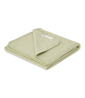 Little Dutch Little Dutch - Ledikantdeken - Pure Sage Leaves