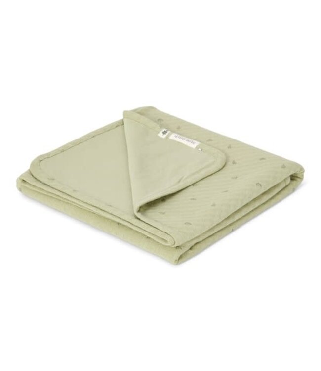 Little Dutch Little Dutch - Ledikantdeken - Pure Sage Leaves