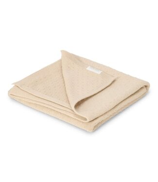 Little Dutch Little Dutch - Ledikantdeken gebreid - Pure Soft Beige