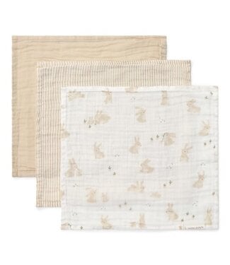 Little Dutch Little Dutch - Monddoekjes set - Baby Bunny