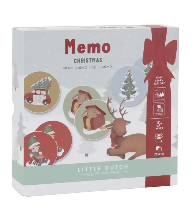 Little Dutch Toys Little Dutch Toys - Memo Kerst FSC
