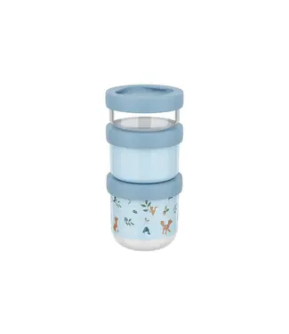 Mepal Mepal - Little Dutch - Snackbox Stack mio 3delig Forest Friends