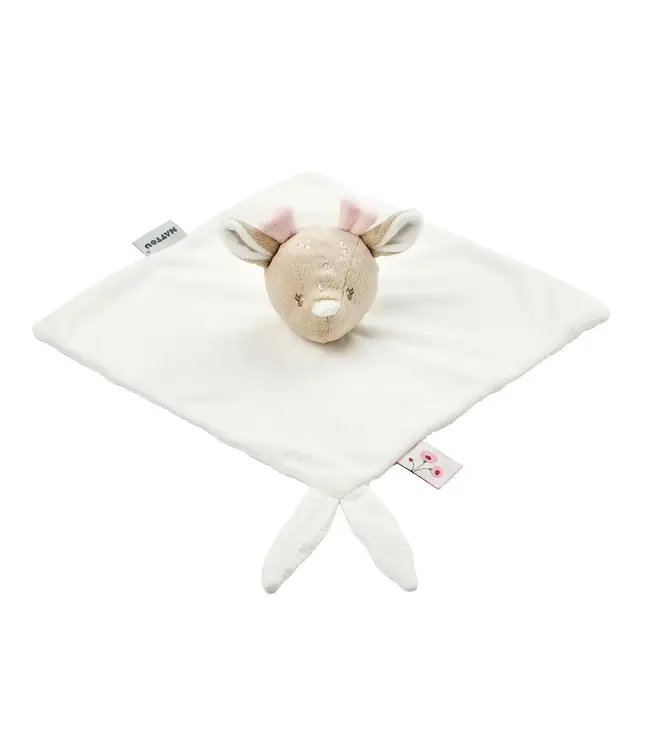 Nattou Nattou - Fanfan - Doudou Velours Hinde Gebroken Wit