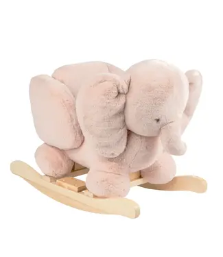 Nattou Nattou - Fanfan - Schommelpaard Olifant Oudroze