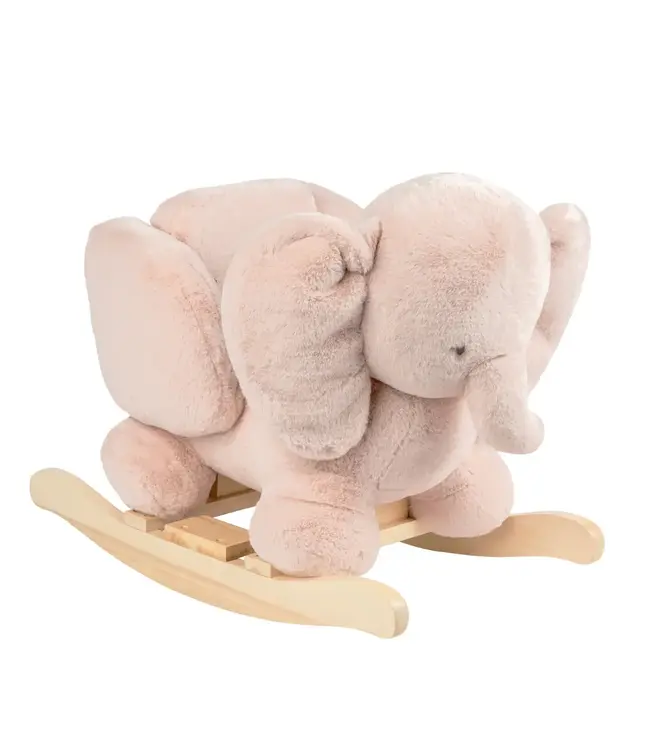 Nattou Nattou - Fanfan - Schommelpaard Olifant Oudroze