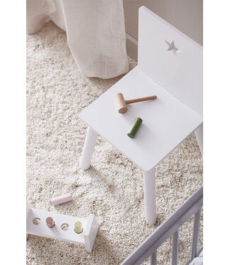 Kids Concept Kids Concept - Stoel Ster wit new 2019