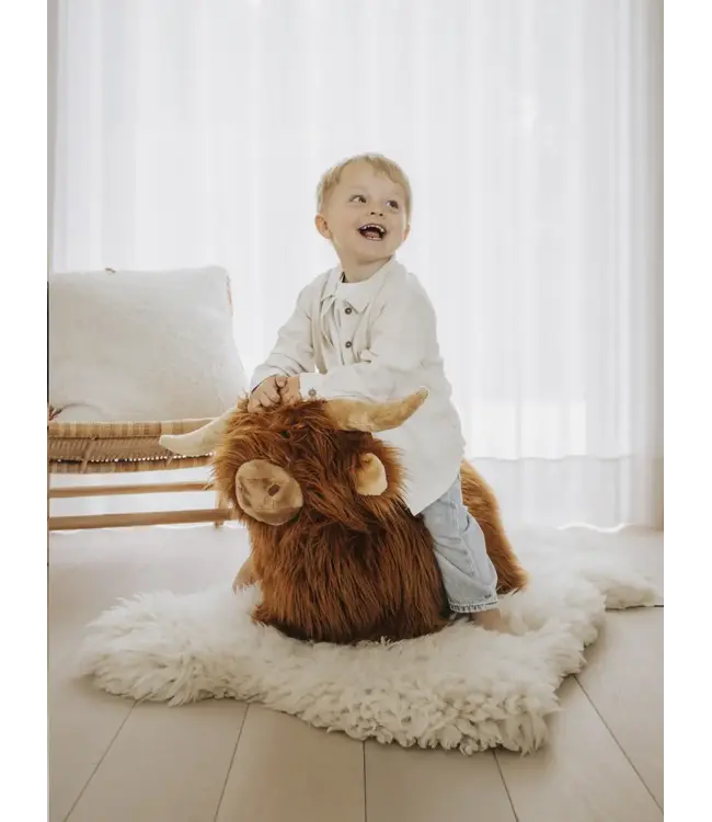 Wild & Soft Wild & Soft - Bouncy Highland Cow