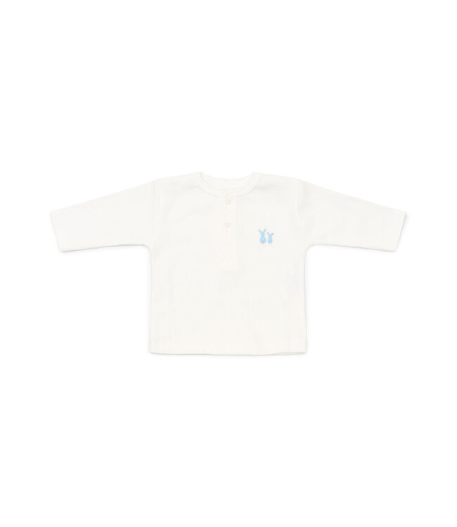 Poetree Kids Poetree Kids - Baby set Luc Denim blue broekje -Off white shirt