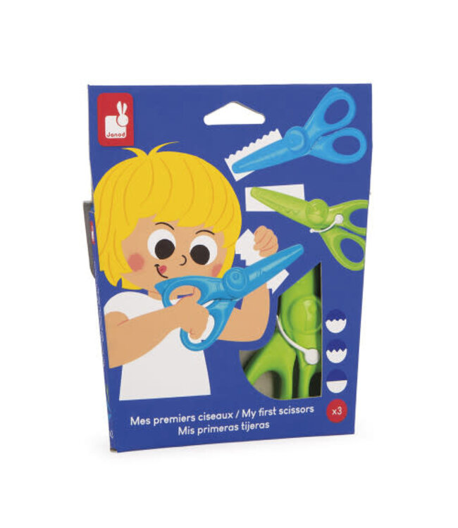 Janod Janod - Mijn eerste paar scharen 3stuks