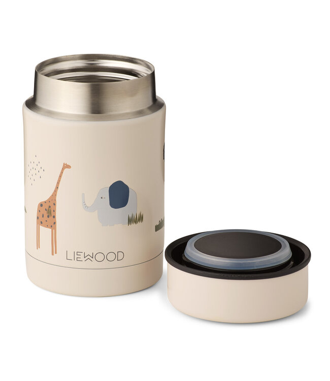 Liewood Liewood - Nadja food jar - Safari sandy mix 250ml