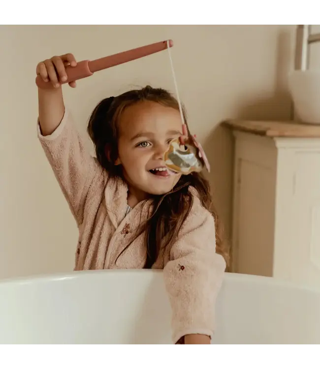 Little Dutch Little Dutch - bad visspel met hengel - roze