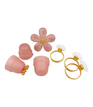 Little Dutch Little Dutch - Badwand bekers - roze - Essentials