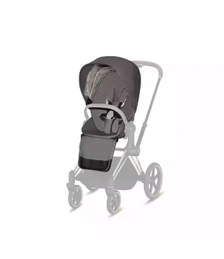 Cybex Cybex - PRIAM 4 Pack zitting Plus Manhattan Grey Plus | mid grey 2021