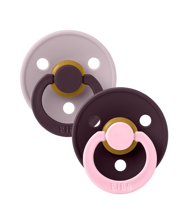 Bibs Bibs - Holiday Fusion T2 Latex - Dusty Lilac/Plum 2-pack