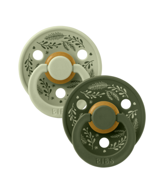 Bibs Bibs - Holiday Fusion T2 Latex - Sage/Hunter Green 2-pack