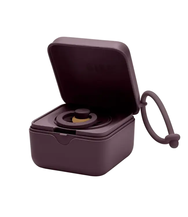 Bibs Bibs - Fopspeendoosje - Plum