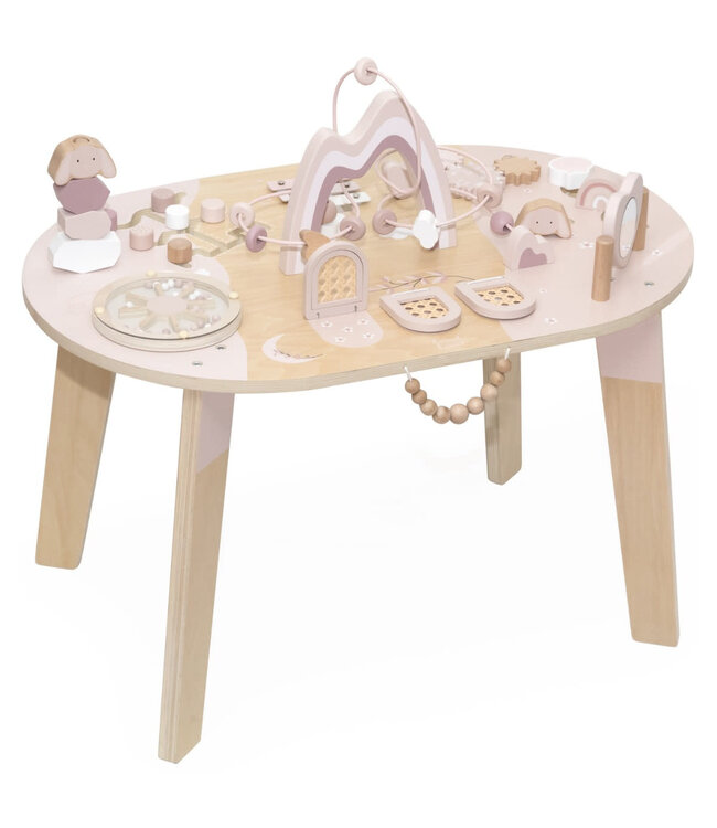 Label Label Label Label - Activity Table - Pink