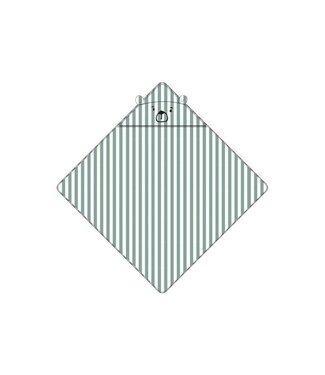 Liewood Liewood - Albert Bear Hooded Towel - Peppermint / Creme De La Creme