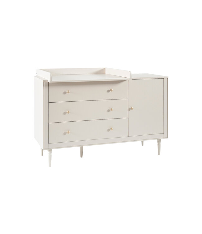 Pinio Pinio - Petite - 3-drawer + 1-door chest  - Champagne