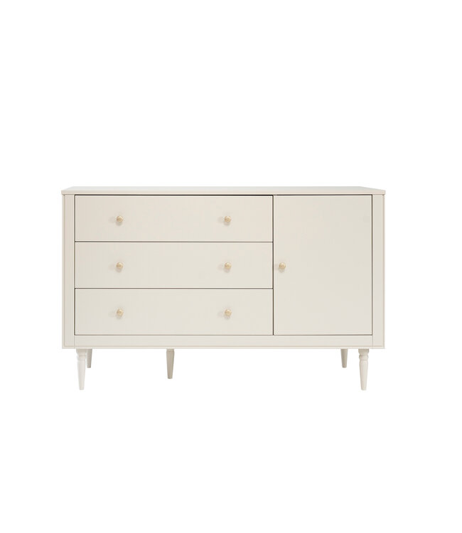 Pinio Pinio - Petite - 3-drawer + 1-door chest  - Champagne