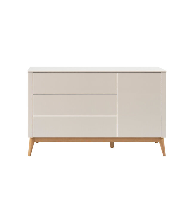 Pinio Pinio - Seth - 3-drawer + 1-door chest  - Champagne