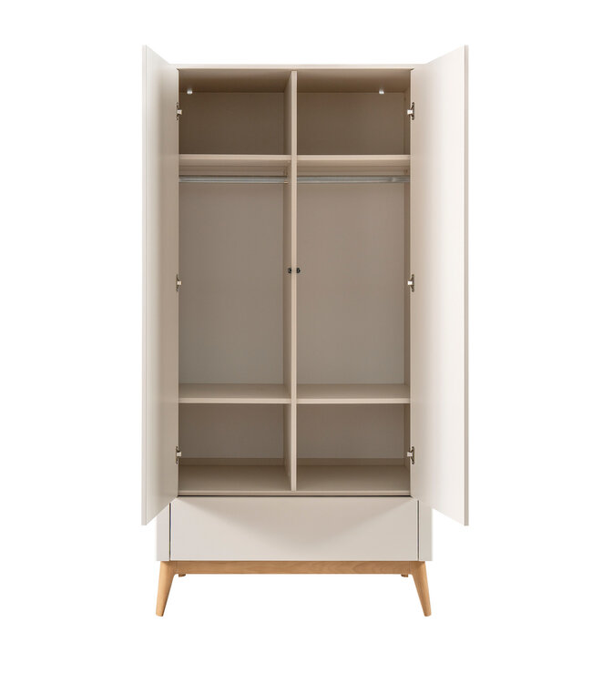 Pinio Pinio - Seth - 2-door wardrobe  - Champagne