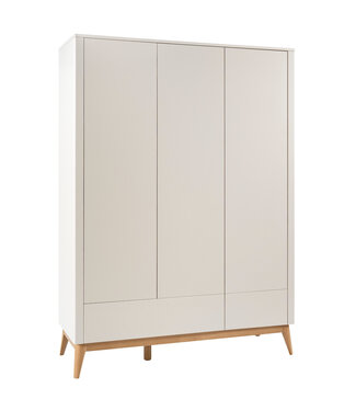 Pinio Pinio - Seth - 3-door wardrobe - Champagne