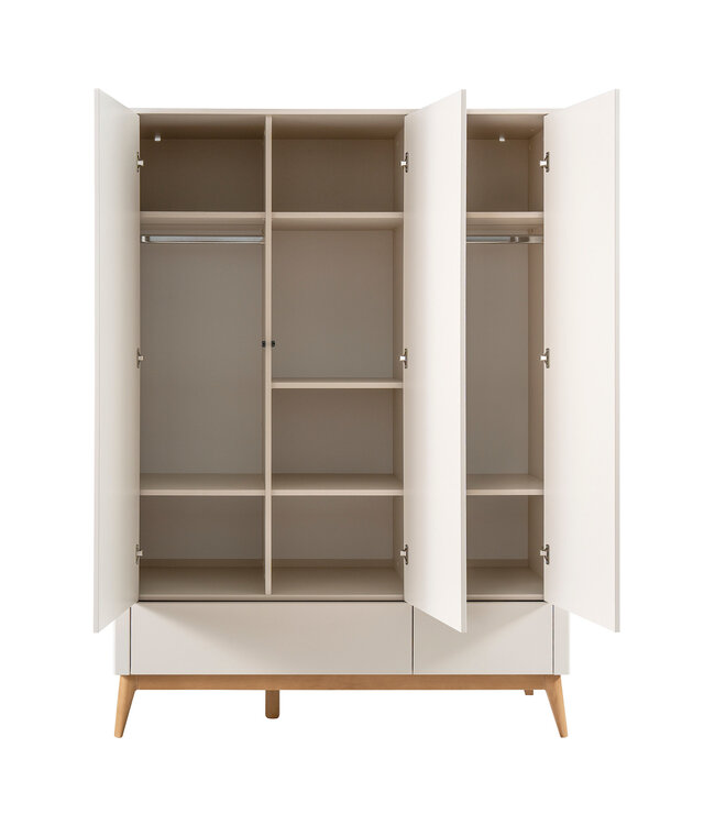Pinio Pinio - Seth - 3-door wardrobe - Champagne