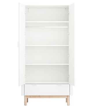 Pinio Pinio - Miloo - 2-door wardrobe  - White