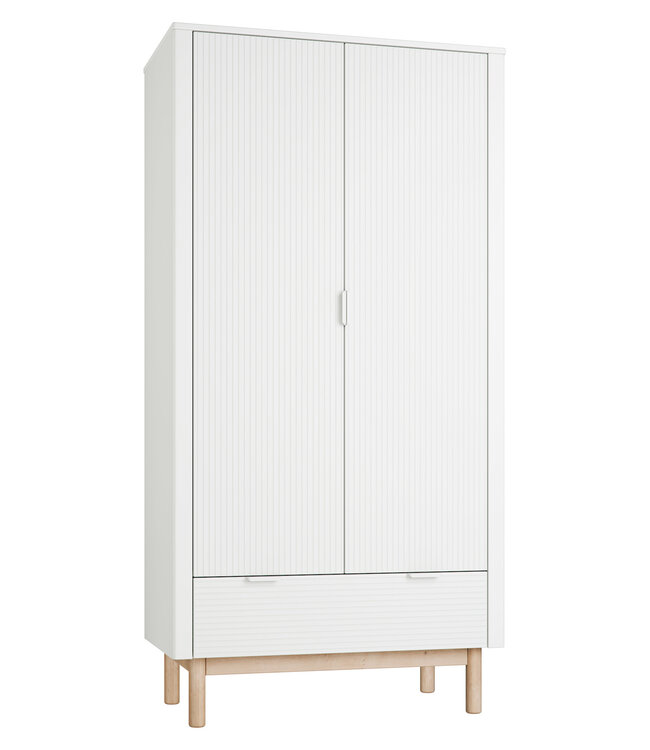 Pinio Pinio - Miloo - 2-door wardrobe  - White