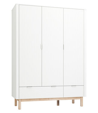 Pinio Pinio - Miloo - 3-door wardrobe - White
