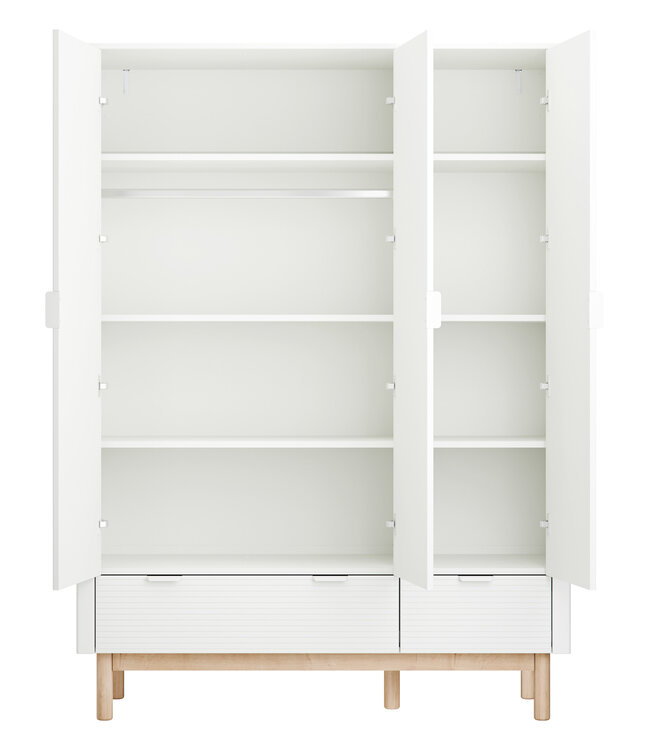 Pinio Pinio - Miloo - 3-door wardrobe - White